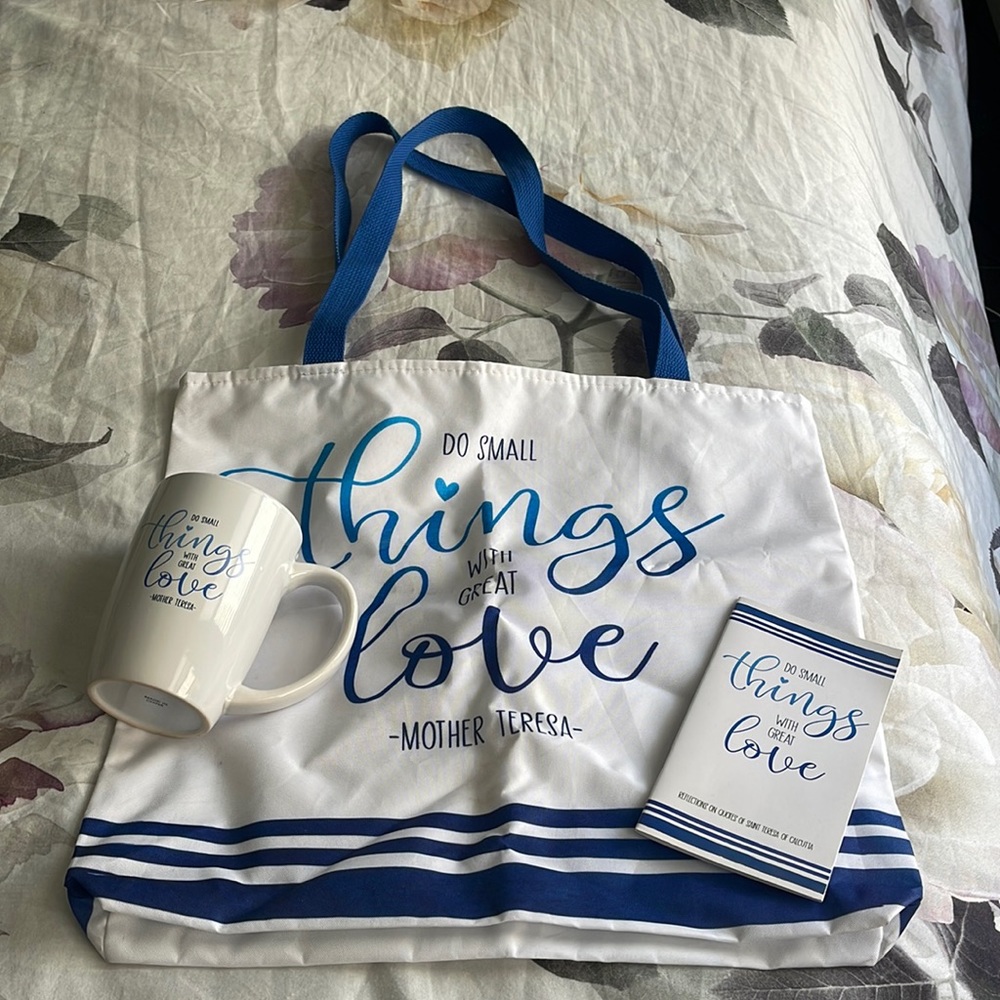 Inspirational Coffee Mug and Tote Gift Set